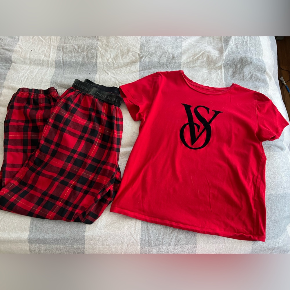 Victoria Secret Christmas pajamas size XS